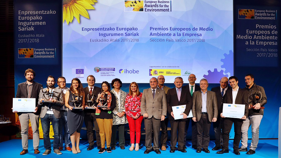 PREMIOS EUROPEOS DE MEDIOAMBIENTE EN EL PAÍS VASCO 2018