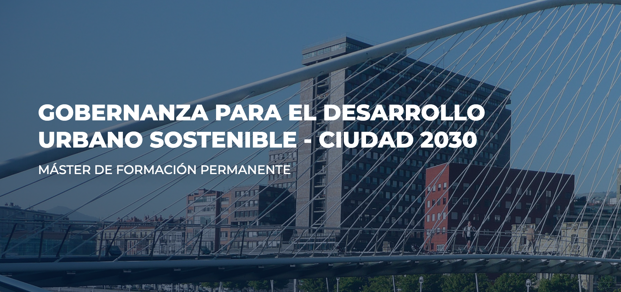 Hablando de la transformación de las ciudades para el Máster de Gobernanza de Deusto