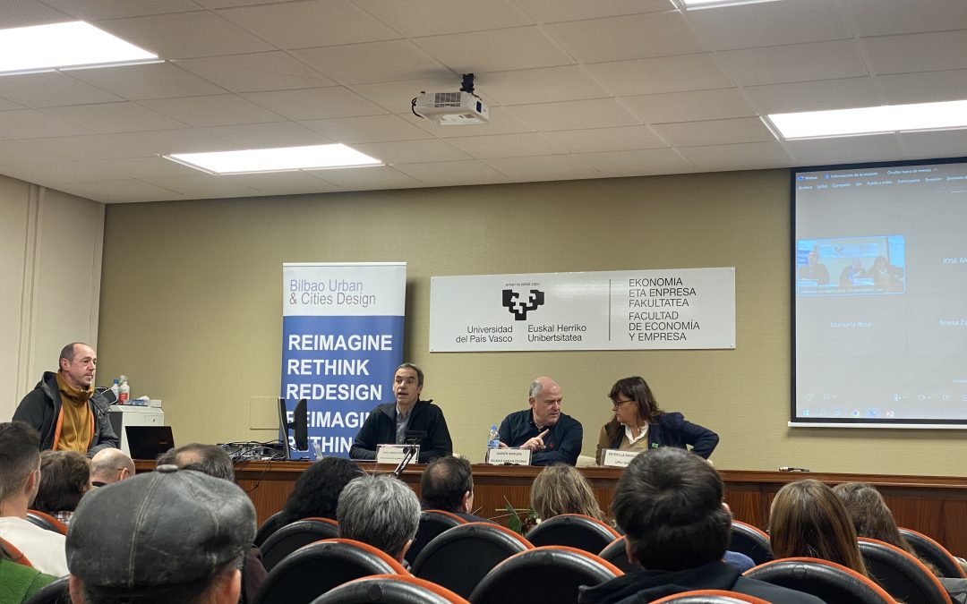 BILBAO URBAN JUNTO CON LA UPV EN LA JORNADA “RENATURALIZANDO NUESTRAS CIUDADES”